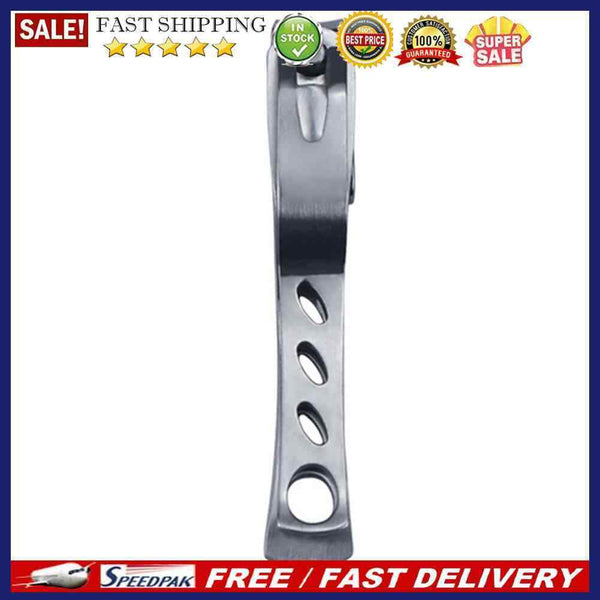 Stainless Steel Nail Clipper Rotary Fingernail Toenail Scissors Manicure Tool