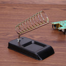 Solid Metal Base Soldering Iron Bracket Stand Holder Support Station Frame Newly