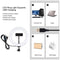 Dimmable Video Light Kits LED Ring Light with 110cm Tripod 3 Color Temperature