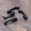4PCS TRX4 Black Door Handle for 1/10 RC Crawler Traxxas TRX-4 RC4WD D90 Axi