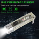 SST20 LED Flashlights Waterproof 400LM Outdoor Camp Pocket Keychain Light Torch