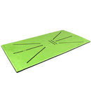 Golf Swing Training Mat Batting Direction Mark Pad Practice Equipment (4mm)