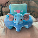 Creative Cartoon Baby Sofa Cover Learn to Sit Seat Feeding Chair Case (D) Newly