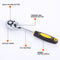 1/4 Torque 24 Teeth Ratchet Socket Wrench Set for Vehicle Bike Repair Tool Newly