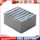 Wardrobe Clothes Organizer Jeans Compartment Storage Box (7 Grids Large)