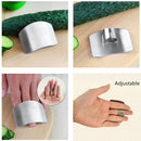 Chop Slice Shield Stainless Steel Cut Vegetable Hand Protector Finger Guard