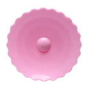 Sunflower Dustproof Reusable Silicone Cup Lid Insulation Cup Cover (Pink) Newly