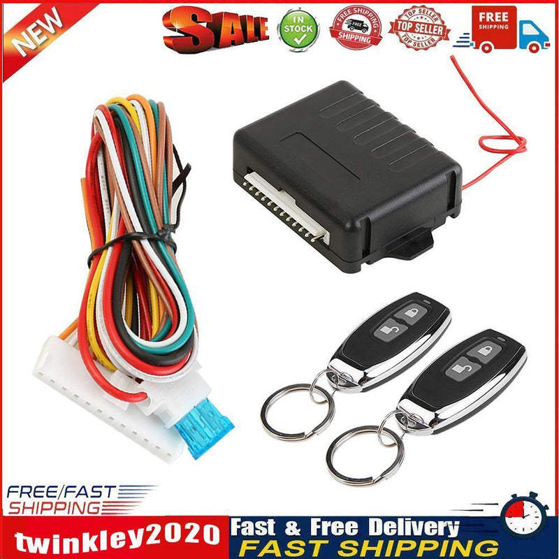 Car Remote Central Door Lock Kit Auto Keyless Entry Alarm System 410/T231 Newly