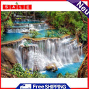5D Full Square Diamond Painting DIY Waterfall Cross Stitch Christmas Needlework
