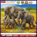 5D DIY Full Drill Diamond Painting Cute Animals Cross Stitch Mosaic Craft Kit