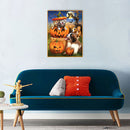 5D DIY Diamond Painting Pumpkin Cats Full Round Drill Mosaic Picture Kit