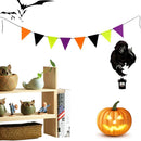 Halloween Felt Fabric Colorful Pennant Flag Bunting Party Banners Bar Decor
