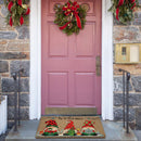 Christmas Floor Mat Tree Letter Non Slip Entrance Carpet (PJ210815-A001) Newly
