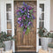 Rustic Spring Wreath Flower Farmhouse Garland Front Door Swag Wall Hanging Decor