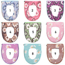 Soft Warm WC Cover Closestool Pads Thickned Toilet Lid Mat Flannel Seat Cover