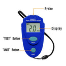 Cars Paint Film Powder Digital Car Coating Paint Tester LCD Backlight Display