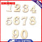 10pcs Rustic Wooden Digital Number DIY Handcraft Table Scatter Home Decoration
