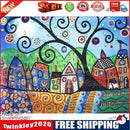 5D DIY Special-shaped Diamond Painting Cross Stitch Craft Kit (R8040 Tree)