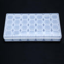 28 Home Plastic Clear Jewelry Bead Organizer Box Storage Container Case Craft