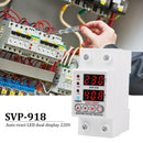 SVP-918 Adjustable Self-recovery Over Under Voltage Circuit Protector (40A)