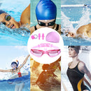 HD Swimming Eyewear Adults Anti-fog Diving Goggles Earplug Cap Nose Clip Kits
