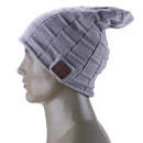 Wireless Bluetooth-compatible Music Beanie Hat Mega Bass Headphone Headset(