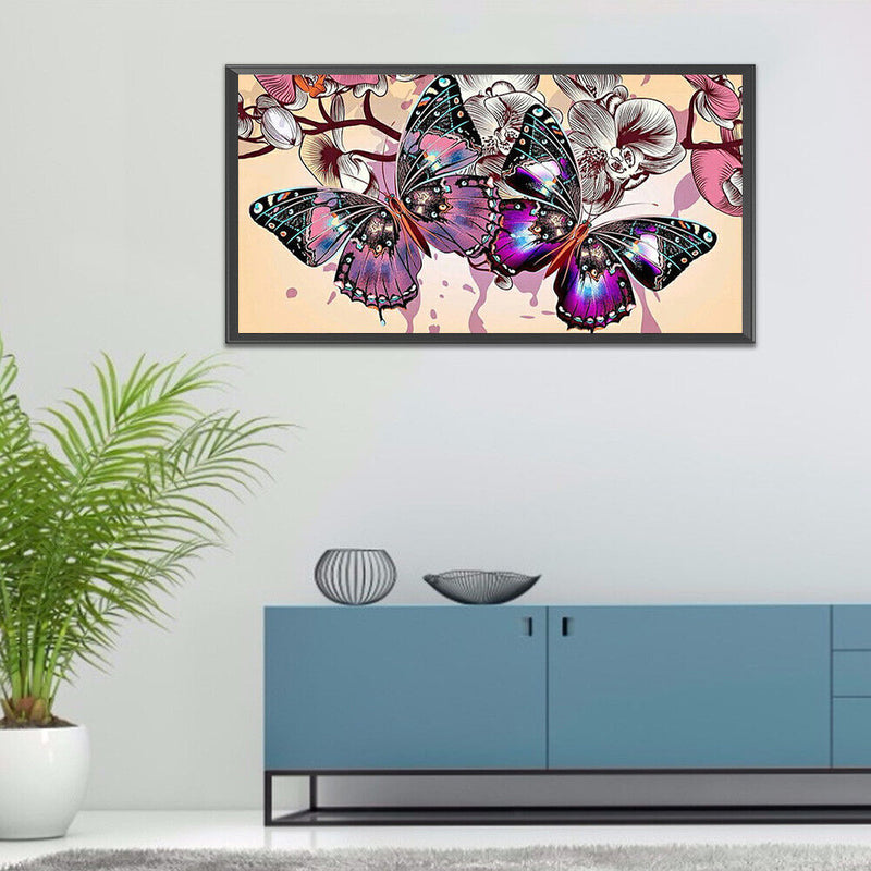 Diamond Painting 5D Butterfly DIY Full Round Drill Mosaic Picture Crafts Ar