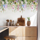 wall paste Wall Stickers Flowers Home Decor for Living Room DIY Wall Decals
