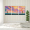 3 Panels Sunset Couples Oil Paint By Numbers Kits DIY Craft Coloring Drawing Art