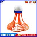 3pcs Badminton Ball Shuttlecock Outdoor Training Game Shuttlecock (Orange)