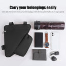 1.2L Triangle Mountain Bike Bag Front Tube Frame Pouch with Water Bottle Pock