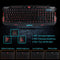 A877 3-Color Backlit Mechanical Feeling Wired Gaming Keyboard