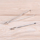 2pcs/Set Stainless Steel Quoted Clips Elastic Belt Carrying Rope Weaving Tool