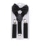Dress Hair Bow Set Kids Suspenders Printed Bow Tie Cow Tie Belts Elastic Braces