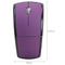 2.4G Wireless Mouse Optical Foldable Mice w/USB Receiver for PC (Purple)