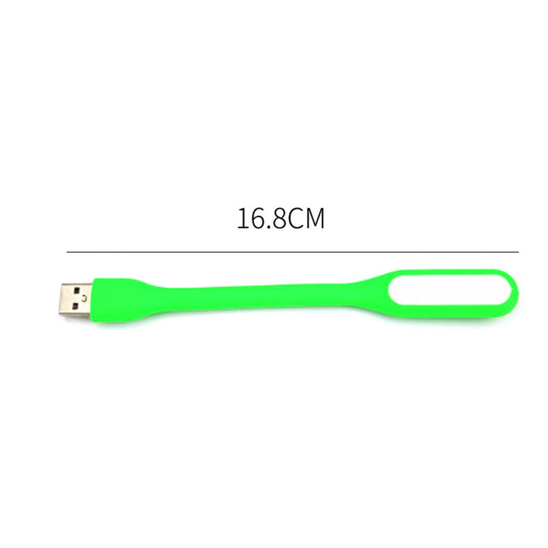 LED USB Lamp Mini Portable Laptop Book Reading Desk Night Lighting (Green)