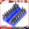 33pcs/Set Hollow Electric Drill Screwdrivers Bit Repair Hand Tools (Blue) Newly