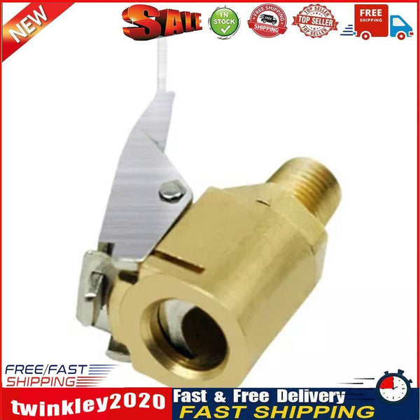8mm Car Tire Air Chuck Inflator Pump Valve Clip Clamp Connector Adapter Newly