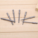 7pcs/set 75mm T8-T30 Magnetic Torx Screwdriver Bits 1/4 Inch Hex Shank Scre