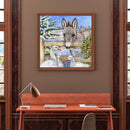 Diamond Painting 5D Full Round Drill Mosaic DIY Snowland Donkey Kit Wall Deco