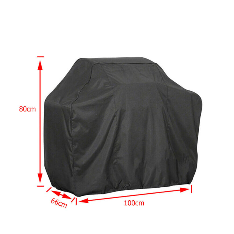 BBQ Grill Cover 210D Oxford Waterproof Windproof UV Resistant Grilling Protect