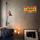 Spain Retro Metal Plate Tin Sign Plaque Poster for Bar Club Cafe Painting