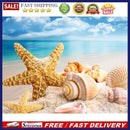 Digital Paint Starfish Pattern Painted By Numbers On Canvas Wall M033
