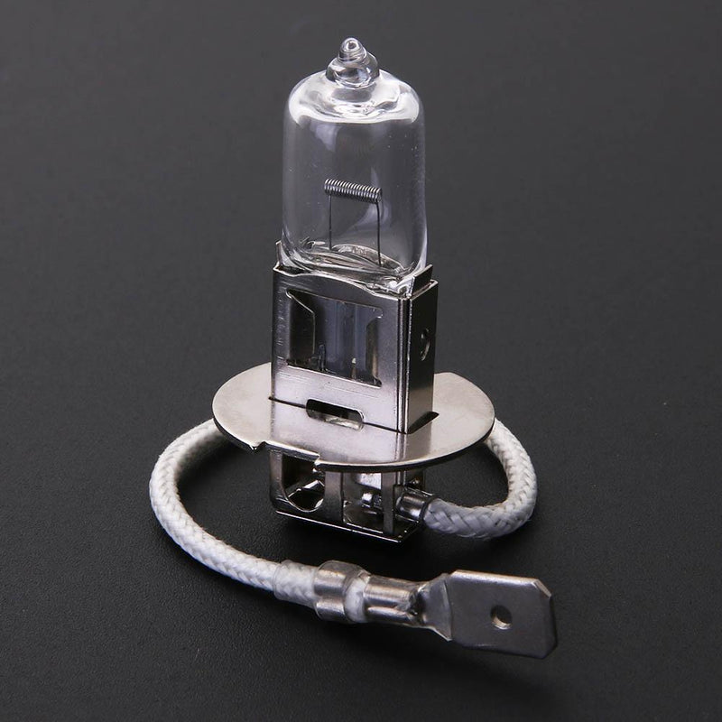 H3 Halogen Lamp 12V 55W Xenon Bright Quartz Lamp Glass Car Fog Light Quartz Kf