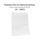 5/10/20pcs DIY Diamond Painting Cover Anti-Dirty Protection Release Paper A
