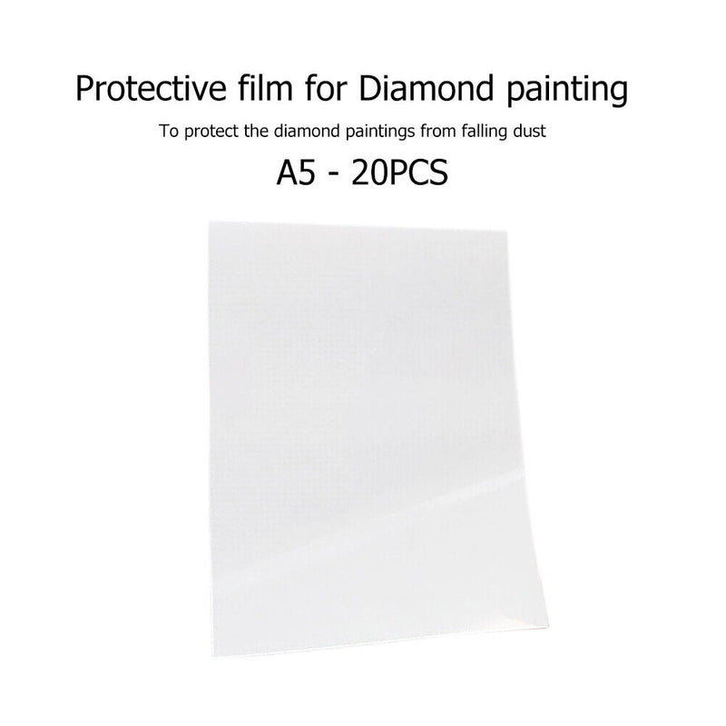 5/10/20pcs DIY Diamond Painting Cover Anti-Dirty Protection Release Paper A