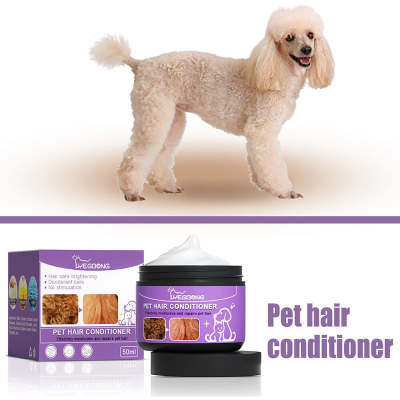 Pet Hair Conditioner Creams for Puppy Cat Dogs Kitten Fur Prevent Tangling