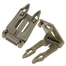 5pcs/lot Molle Strap EDC Backpack Bag Webbing Connecting Buckle Clip
