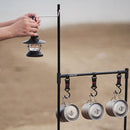 #A ShineTrip Lightweight Camping Cookware Hanging Rack Shelf Picnic Pot Pan Hang