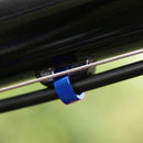 5pcs Bike Bicycle Cycle C-Clips Buckles Hose Brake Line Gear Cable (Blue)
